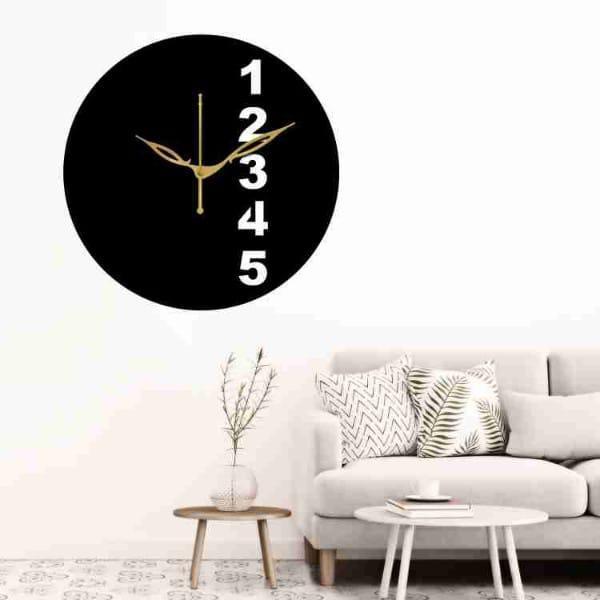 Plain & Modern Analogue Wall Clock