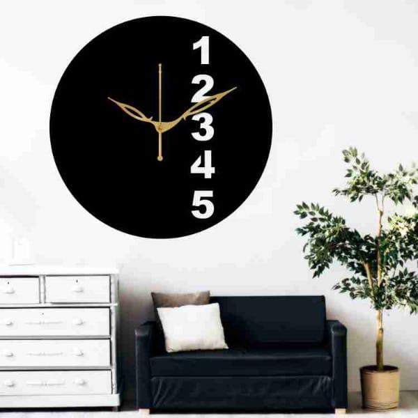 Plain & Modern Analogue Wall Clock