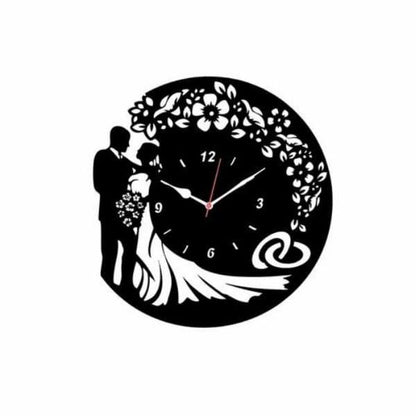 Wedding Portrait Design Analogue Wall Clock