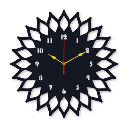 Sunflower Design Analogue Wall Clock