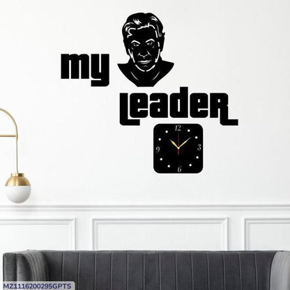 My Leader Imran Khan Design Analogue Wall Clock