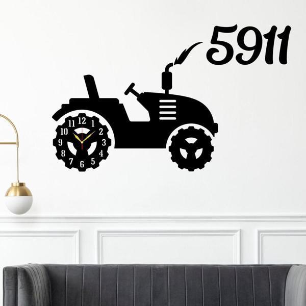 Tractor Design Analogue Wall Clock| 5911 Wall Clock