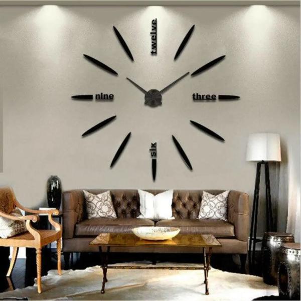 Fancy 3D DIY Analogue Wall Clock