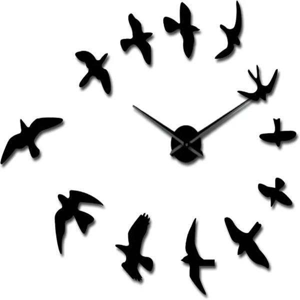 Bird DIY Analogue Wall Clock