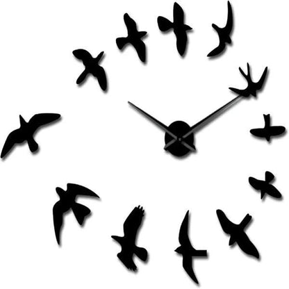 Bird DIY Analogue Wall Clock