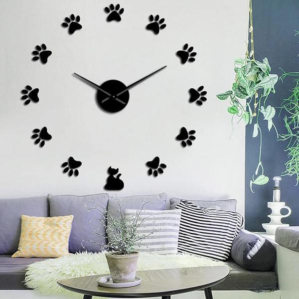 Cat Paw Analogue Wall Clock