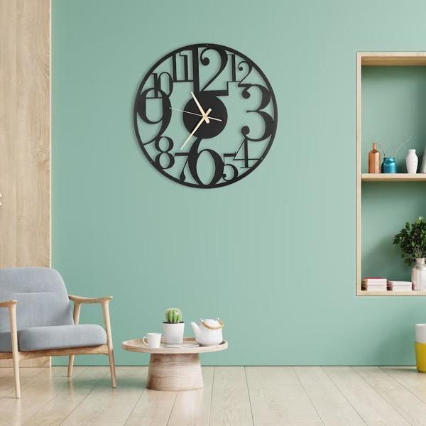 Numeric Fancy Wall Clock