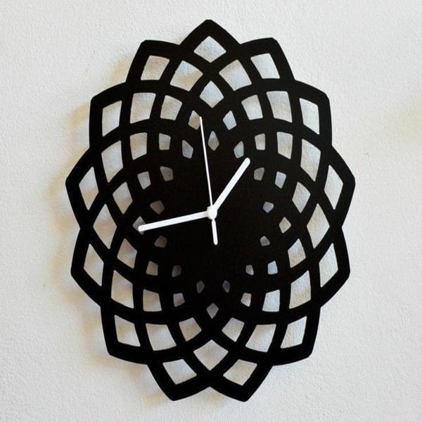 Geometric star Analogue Wall Clock