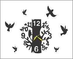 Bird Design Analogue Wall Clock