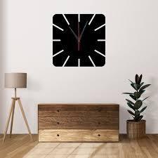 Square Shaped Analogue Wall Clock