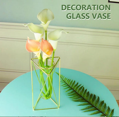 Creative Vase Home Decor Metal Plant Holder Flowers Decoration