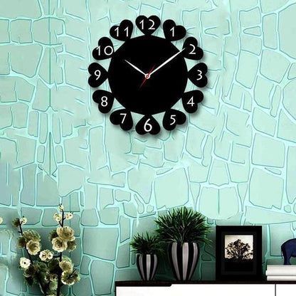 Beautiful Heart Analogue Wall Clock