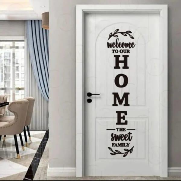 3D Welcome to our HOME Family Wooden Decor