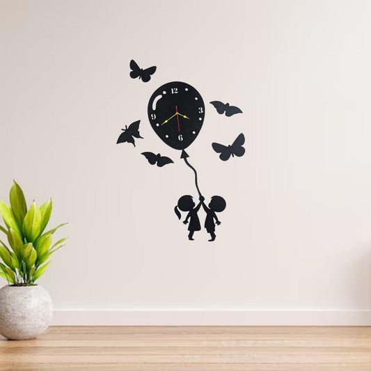 Balloon Style 3D Wall Clock