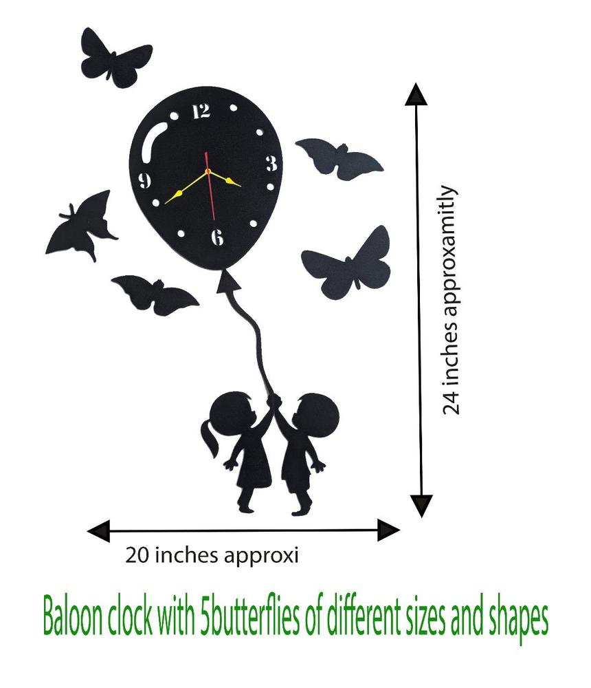 Balloon Style 3D Wall Clock