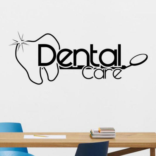 Beautiful Dental Care Wall Sticker