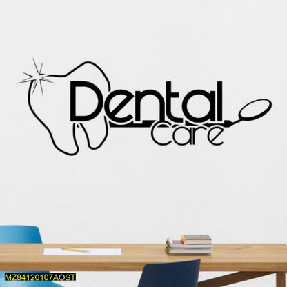 Beautiful Dental Care Wall Sticker