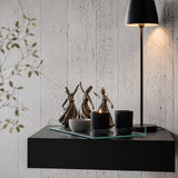 Luxury White Sufi Showpiece Set (3 Pieces)